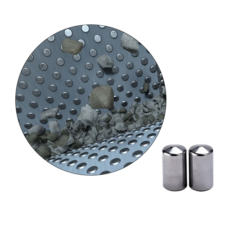 หลักการทำงานของ Tungsten Carbide HPGR studs