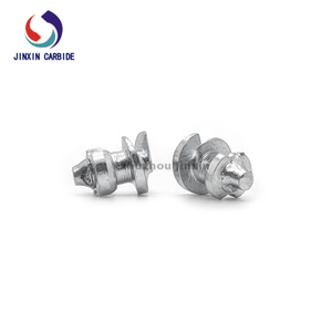 JX100 คาร์ไบด์สกรูยางสตั๊ดล้อยางสตั๊ดหิมะยางหิมะ Spikes Trim สกรูในสตั๊ดยาง 