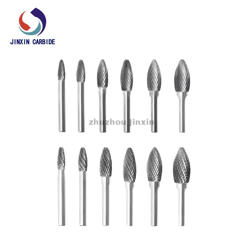 Type H Flame Shape Tungsten Carbide Burrs 