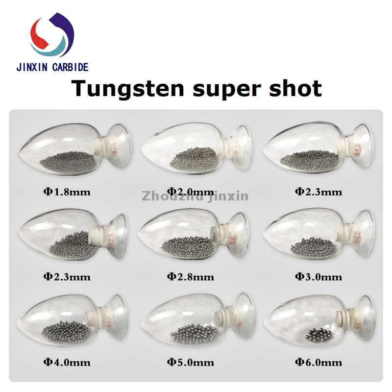18G/CC ความหนาแน่นสูง 2.0 มม. TSS Ball Tungsten Alloy ทรงกลมสำหรับการล่าสัตว์