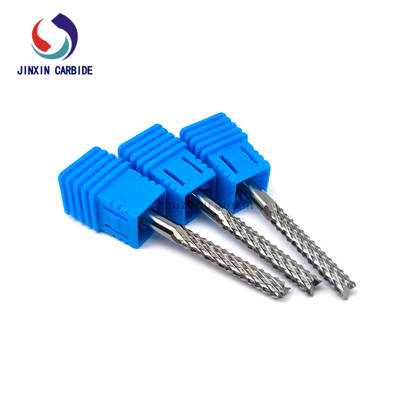 4*25*50 มม.ทังสเตนคาร์ไบด์ฟันข้าวโพด MillingCutter สำหรับแผงวงจร PCB