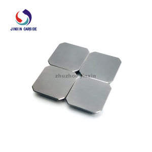 การตัดเรียบ SEKN1203 การกลึงเม็ดมีดเซอร์เม็ท CNC สำหรับงานกึ่งสำเร็จเหล็ก